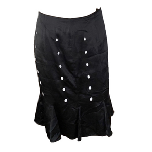 Miller shot silk skirt